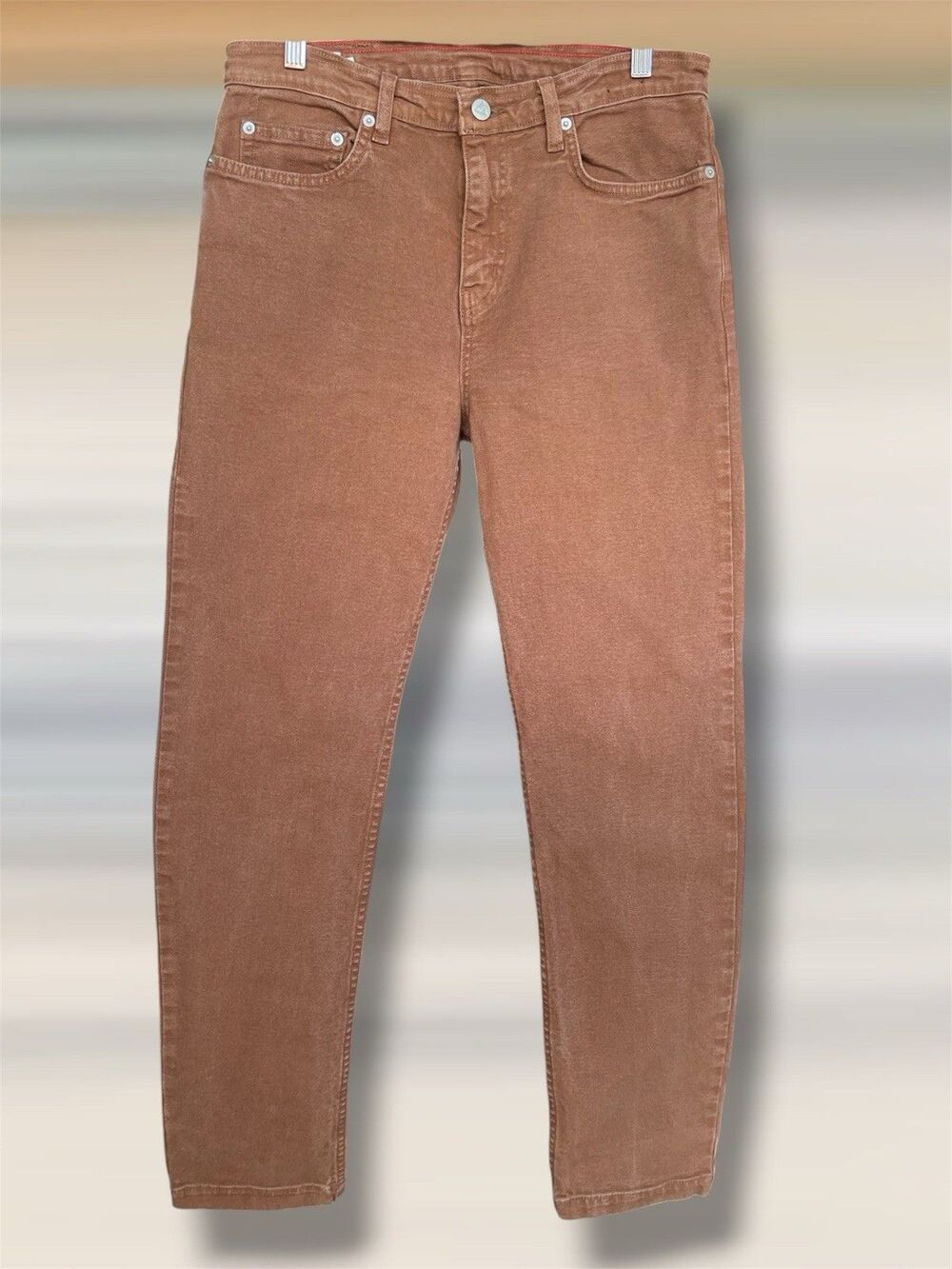 American Giant Roughneck Slim Stretch Canvas Pants Mens Size W32 L32 Made In USA